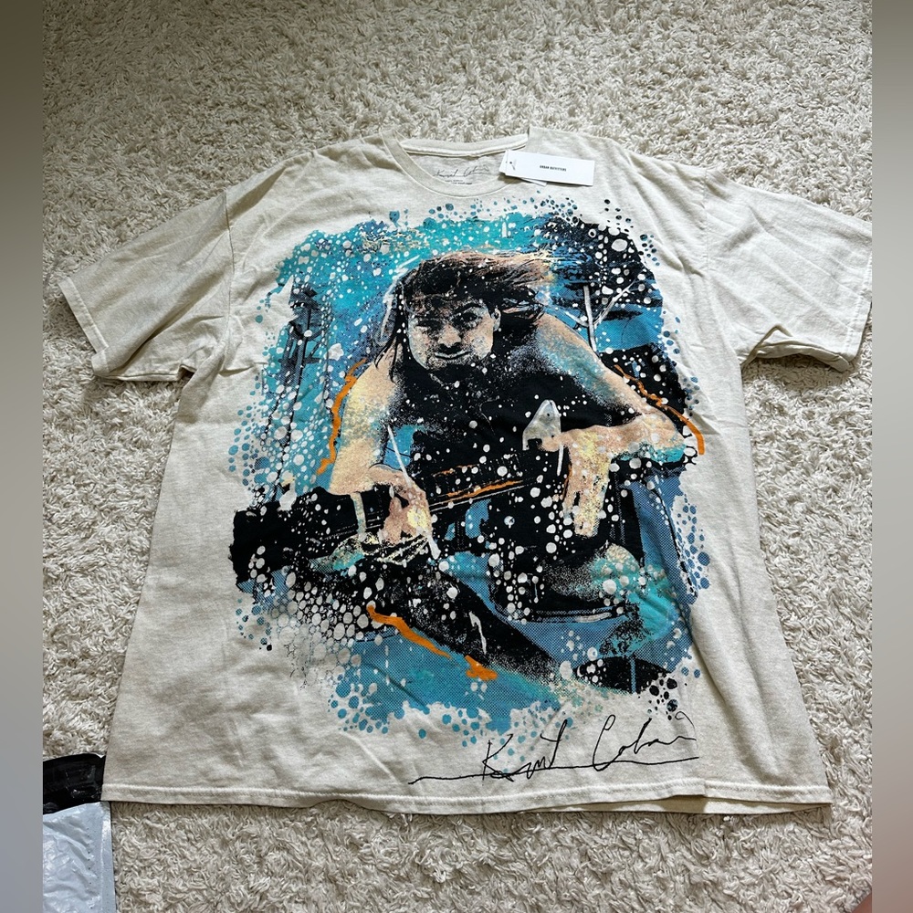 Urban Outfitters Oversized Kurt Cobain Tee